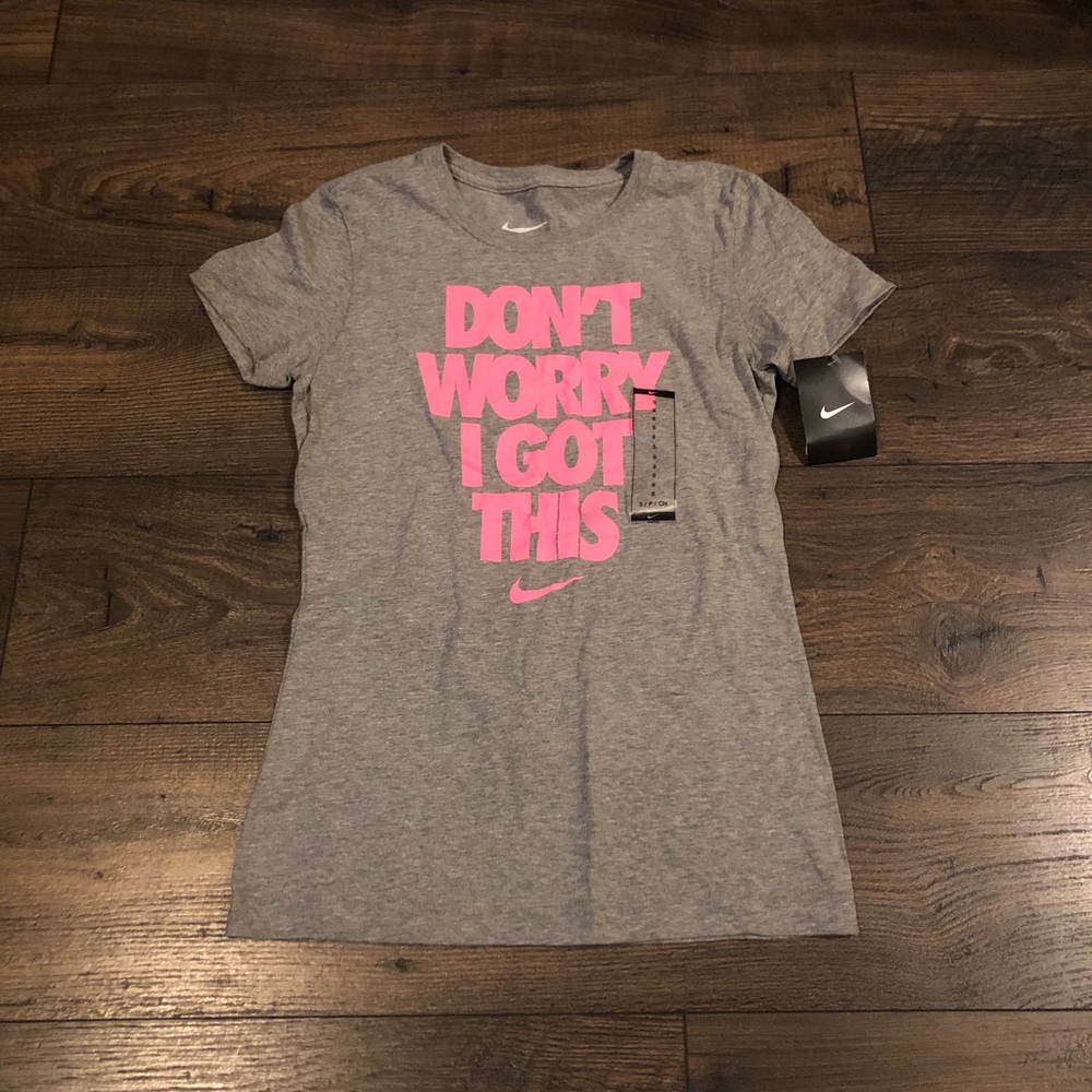Nike gray shirt with tags